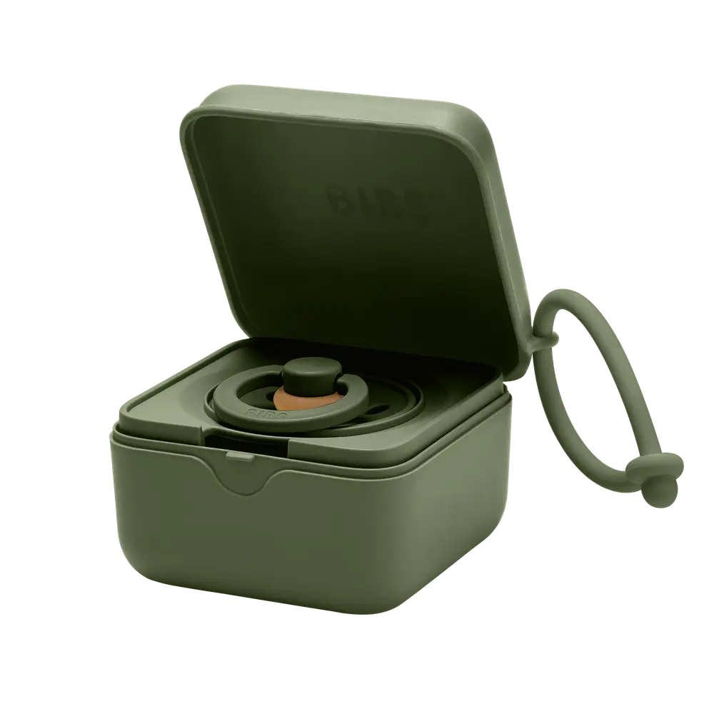 product-Pacifier box Hunter Green
