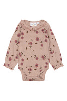 Picole Pointelle Body langærmet - Adobe rose