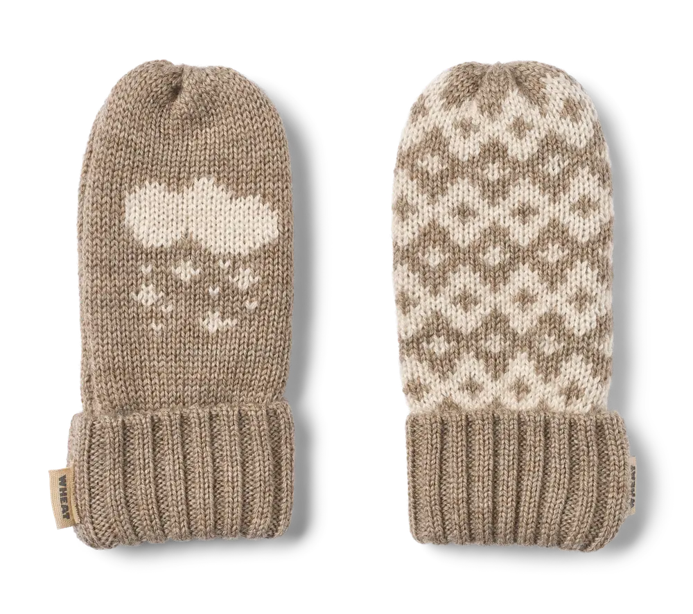 product-Towsi Jacquard Luffer - Grey camel melange - 3-4 ÅR