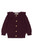 Dalia Cardigan - Dark Grape