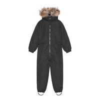 Flyverdragt w/fur - Black