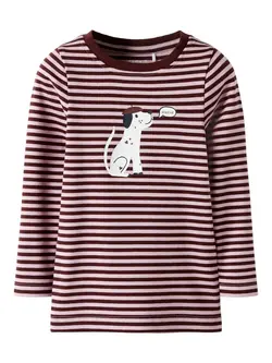 Name It Bluse - NmfKilas - Bleached Mauve/Andorra m. Print