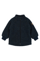 Uld Cardigan - Blue night
