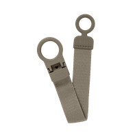 Pacifier clip loop dark oak