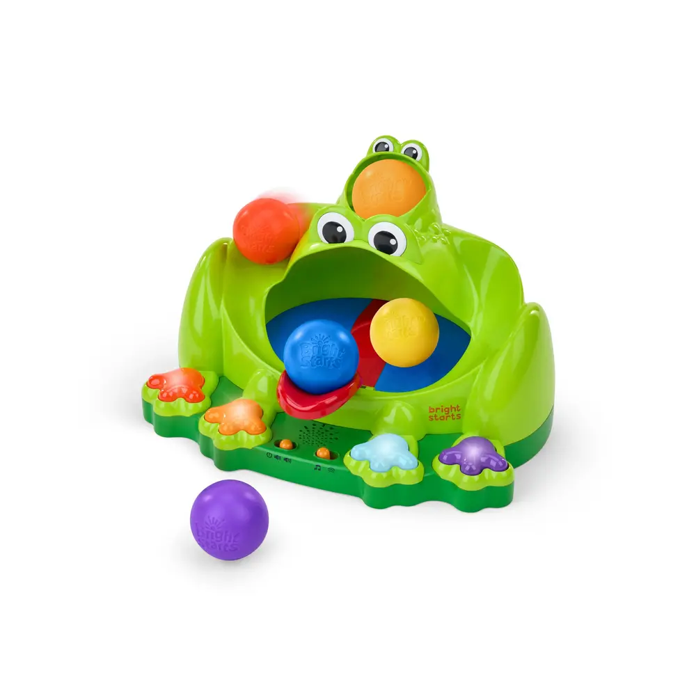 Bright Starts Poppin Ball Frog Boldspil