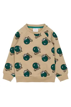 Phil Sweatshirt - HUMUS AOP - 86