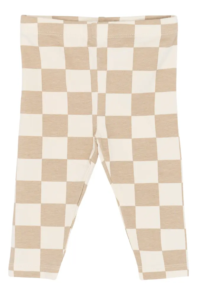 The New Siblings Theo Leggings Humus Check 56