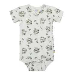 Joha Body k/æ - Bambus - Mynte m. Dinosaurer