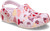 Classic VDay Clog K - Pink Milk/Hearts