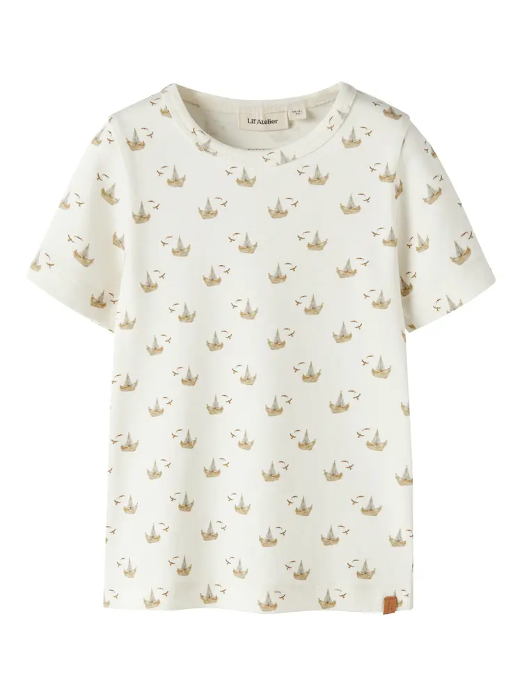 Lil' Atelier Gayo Sor T-Shirt Coconut Milk 92