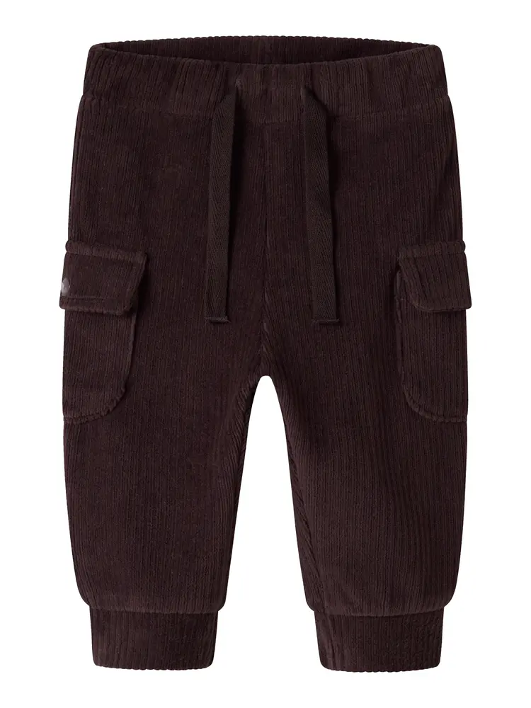 Name It Room Velour Bukser - Chocolate Plum