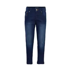 Minymo Drenge Jeans i økologisk bomuld - Dark Blue Denim - 80