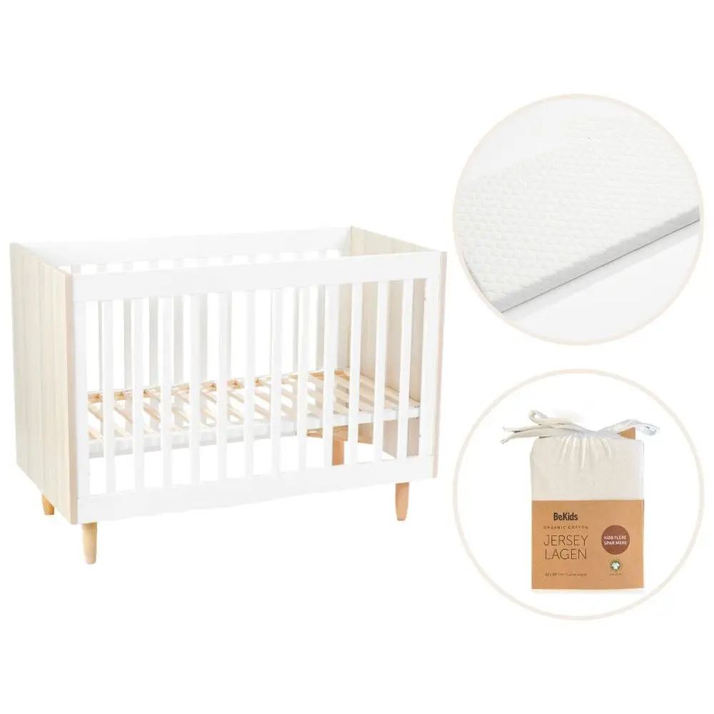 Karl starterpakke - seng, madras og lagen