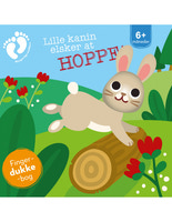 Lille kanin elsker at hoppe - med fingerdukke