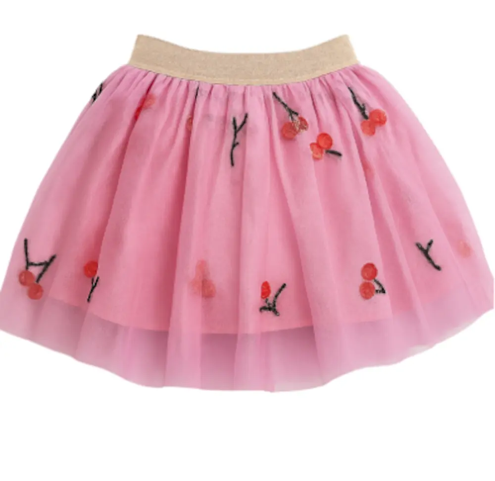 Tylskørt Cherry Tutu Rose