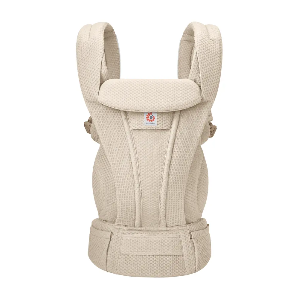 Ergobaby Omni Deluxe Bæresele Mesh - Natural Beige billede