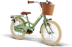 Puky - Youke Classic 16 - Børnecykel fra 4 år - Retro grøn