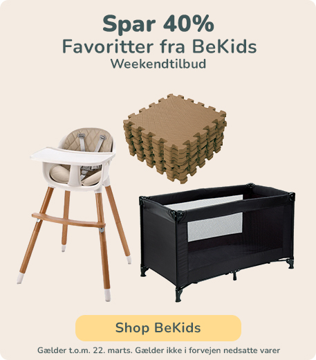 Spar 40% på favoritter på BeKids