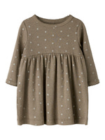 Name It Lona Kjole - Taupe Gray