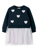 Bianja Sweat Kjole - Navy Blazer