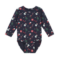 Minymo Langærmet Body - Parisian Night