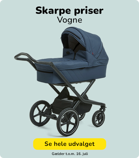 Skarpe priser på vogne og tilbehør