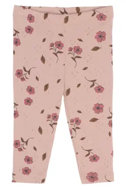 The New Siblings Leggings - Pointelle - TnsbPicole - Adobe Rose
