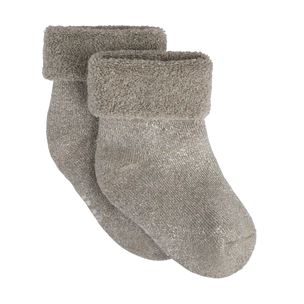 BeKids Terry Strømper 2-Pak - Mocha Meringue - 19\22