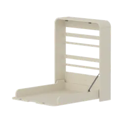 Nova væghængt Puslebord, creme billede