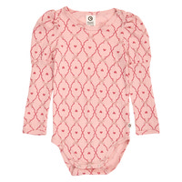 Müsli Love Langærmet Body - Blush/Baroque Rose/Oak