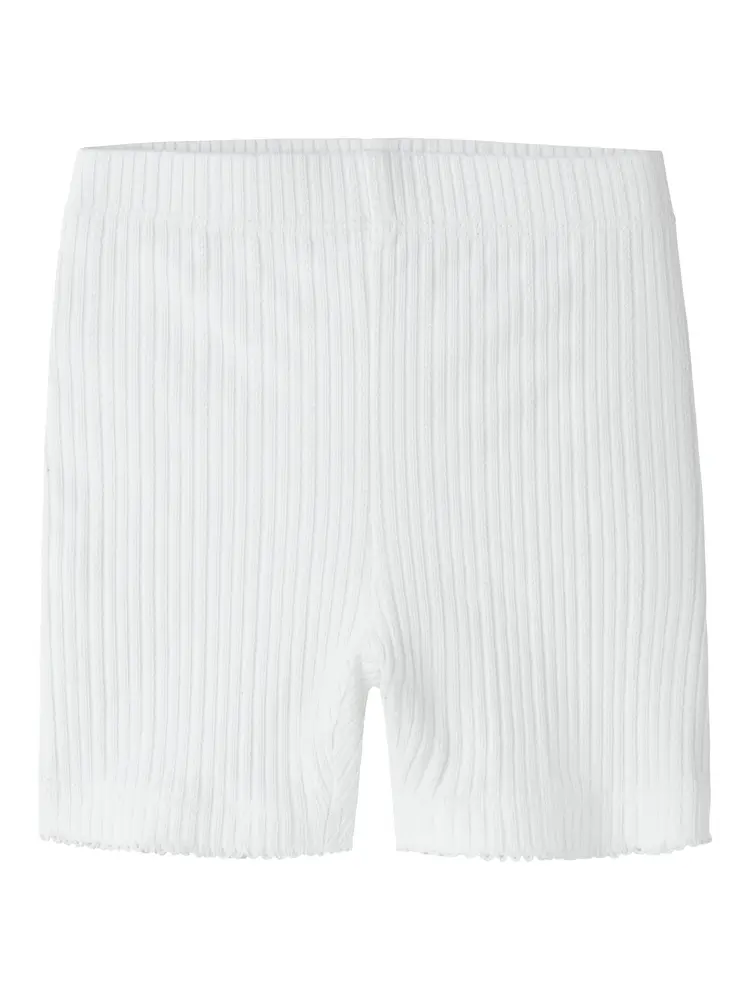 Name It Judy Slim Shorts Bright White 104