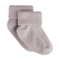 BeKids Glimmer Rib Strømpe m. ABS - Shell