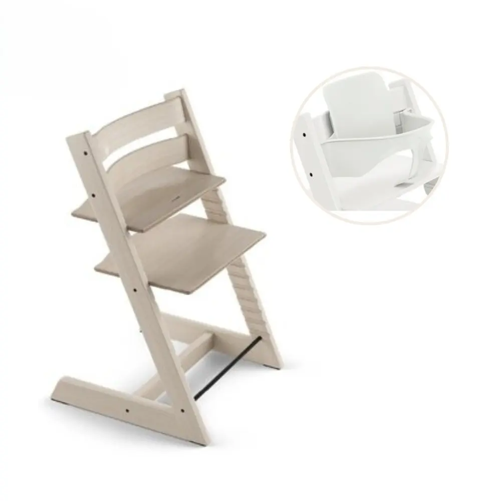 product-Højstol inkl. babysæt - whitewash