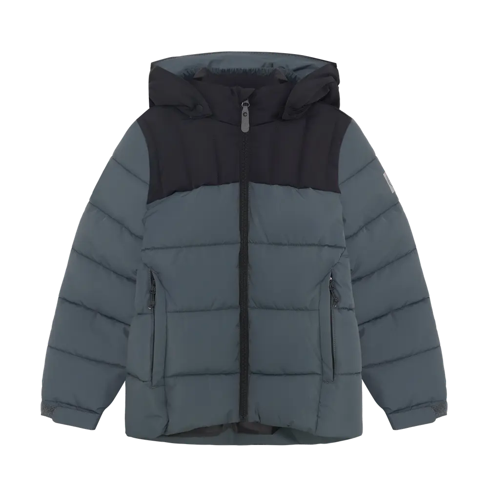 Color Kids Jakke Quilted - Turbulence  - 110