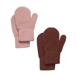 CeLaVi Luffer - Uld/Polyester - 2-pak - Fudge m. Glimmer