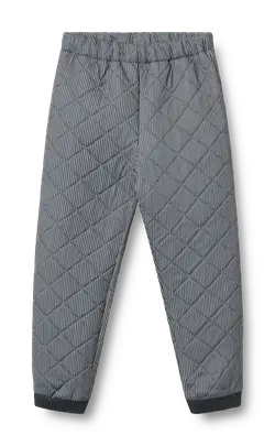 Wheat Alex Termobukser Ink Stripe Med Ribkanter - Str. 5y 110cm