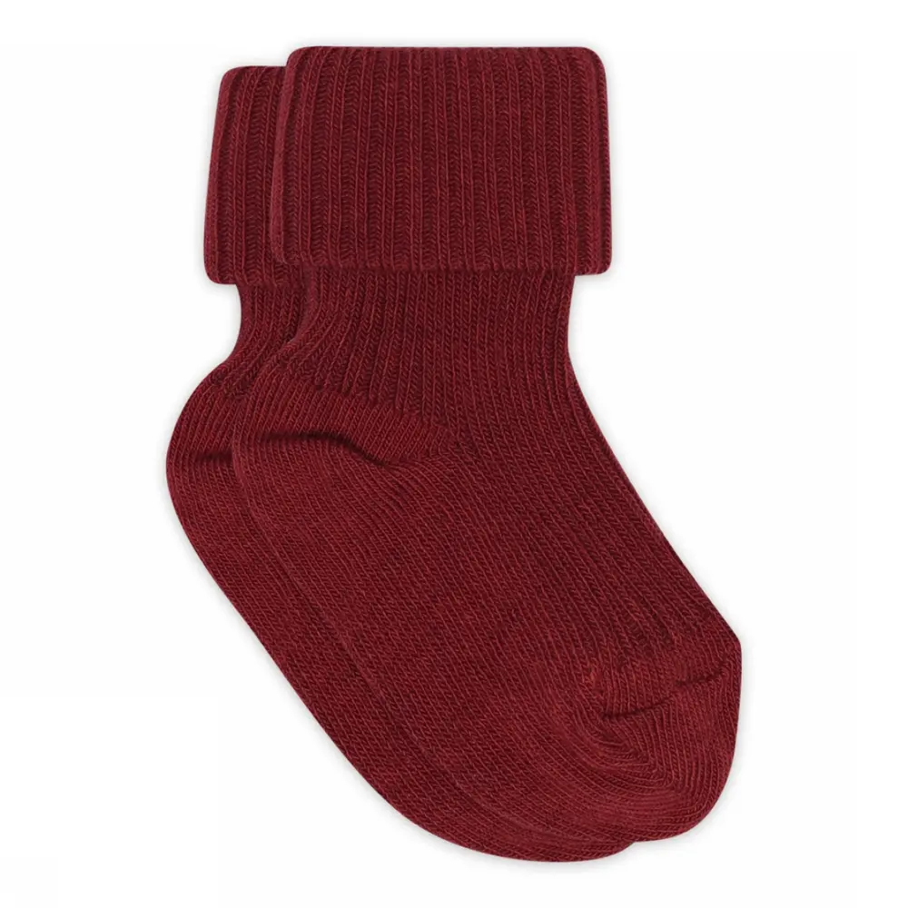 MP Denmark Baby Ankelstrømpe - Karanda Red - 19/21