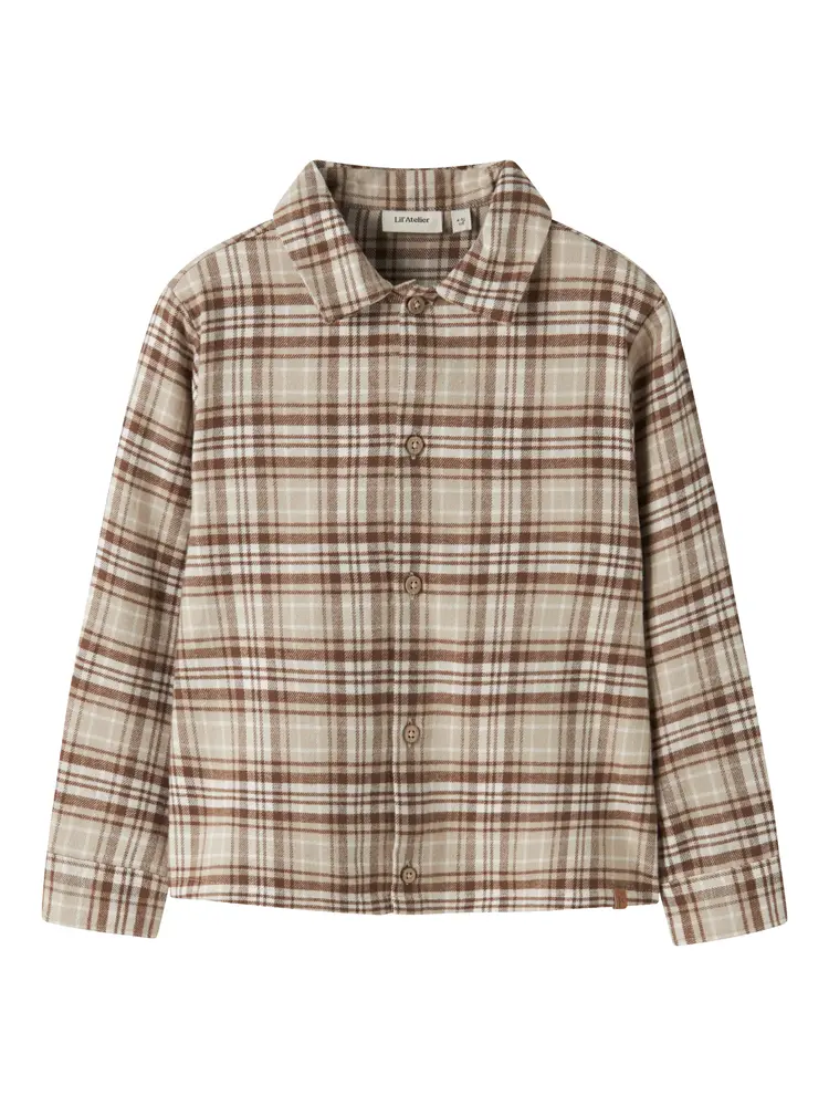 Lil' Atelier Renrik Skjorte - White Pepper