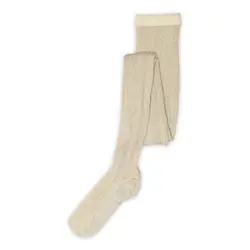 MP Strømpebukser - Bambus - Celosia - Ecru m. Glimmer