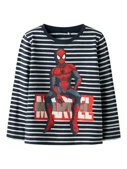 NAME IT Spiderman Bluse Odys Navy Blazer