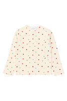 The New Siblings Vera Rib Bluse - Gardenia