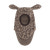 Huttelihut Uld Fleece Jac Elefanthue m. Øre - Camel Melange