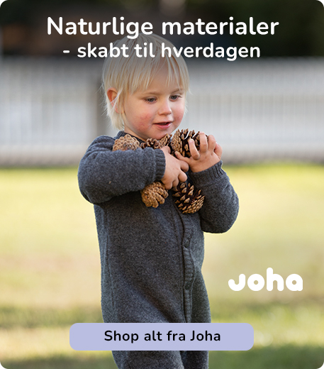 Tøj i uld og bambus fra Joha - til babyer og børn
