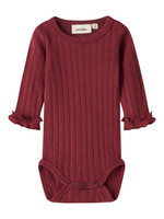 Lil' Atelier River Langærmet Slim Body - Biking Red