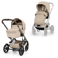 Cybex Talos S Lux Inkl. Foldbar Liggedel - Almond Beige