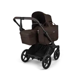 Donkey 6 tvillingevogn - Cocoa brown