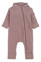 Ulddragt Med Ører - Twilight mauve