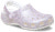 Classic Fantasy Glitter Clog - White