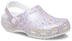 Classic Fantasy Glitter Clog - White billede