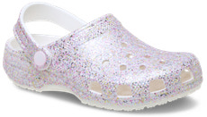 Classic Fantasy Glitter Clog - White